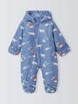 John Lewis ANYDAY Baby Dalmatian Quilted Snowsuit, Multi