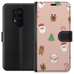 OnePlus 8 Pro Sort Lommebokdeksel Klassisk Julfest