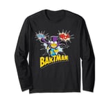 Les Simpsons Bartman Kapow Dynamic Adventure Comic Style Manche Longue