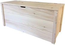 TOTAL WOOD 2012 Coffre banc de rangement en bois enterieur exterieur 150x40x45 cm également sur mesure