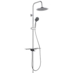 SCHÜTTE Ensemble douche au-dessus de tête AQUASTAR anthracite-chrome