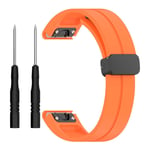 Garmin Fenix 7S etc. 20mm Urrem med Værktøj - Orange