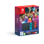 Nintendo Switch OLED Neon + Mario Kart 8 konsoll bundle