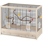 Ferplast - giulietta 6 Cage en bois fsc pour canaris et oiseaux exotiques. Variante giulietta 6 - Mesures: 81 x 41 x h 64 cm -