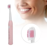 (Pink)Electric Toothbrush USB Rechargeable Waterproof Adult Electric SG5