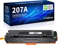 207A W2210A Toner avec puce compatible avec HP 207A 207X W2210X Remplacement pour HP Color Laserjet Pro MFP M283fdw M255dw M282nw M283fdn M255nw (noir).[G942]