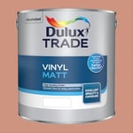 DULUX TRADE VINYL MATT COPPER BLUSH 2.5L