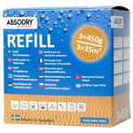 Everbrand Sweden Absodry - Recharge pour absorbeur d'humidité Absodry Big, 3x450 g 205-AD