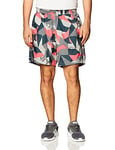 adidas Run IT Camo Short pour Homme Gris/Rouge/Bleu Taille L 5"