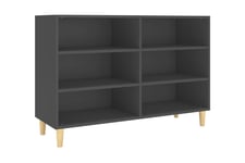 Skänk grå 103,5x35x70 cm spånskiva - Grå Sideboard & skänk Trä