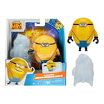 Despicable Me 4 Speed Burst Mega Minion Dave Action Figure | Pull Mega Dave Back for A Burst of Speed | Collect All 5 | All with A Different Play Feature and Accessories