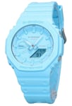 Casio G-Shock Blue Dial Sports Quartz 200M Men's Watch GA-2100-2A2