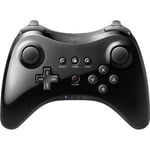 Manette Wii U Pro Bluetooth Contrôleur Sans Fil pour Nintendo Wii U, Câble de Recharge USB, Noir