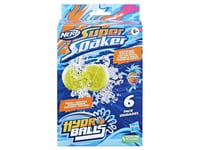 Nerf Super Soaker Hydro Balls, Vattenballonger, Blå, Gul, 6 År, 6 Styck