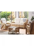 Desser Opera Rattan 5-Seater Lounge Set, Light Oak/Jasper