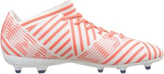 adidas Women's Nemeziz 17.3 FG Footbal Shoes, Multicolor (FTWR White/Mystery Ink/Easy Coral), 7 UK