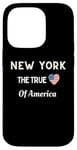 iPhone 14 Pro Patriotic Love New York USA The True Heart Of America Case