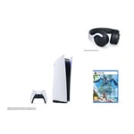 Pack PS5 & Horizon Forbidden West, Casque Pulse 3D - Console de jeux Playstation 5 (Standard) - Neuf
