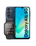 Samsung Galaxy A16 (2024) 4GB 128GB 5G (Brand New) + Hoco Smart Watch (Y23) (Bundle Deal)