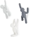 Umbra Buddy Wall Hooks – Decorative Wall Mounted Coat Hooks for Hanging Coats