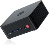 Mini PC, Ryzen 9 6900HX (jusqu'à 4,9 GHz, 8C/16T), 16 Go DDR5 500 Go SSD, S6 Mini Ordinateur Prend en Charge AMD Radeom 680M 12 Core 2400 MHz, HDMI, WiFi-6, BT5.2, LAN 2,5G, Business Mini PC.[V2067]