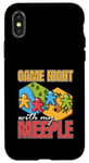 iPhone X/XS Board Game Lover Tabletop Game Night With My Meeple Case