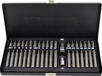 Awtools Bits Hex / Torx / Spline Set 40 Delar Bl