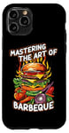 Coque pour iPhone 11 Pro Maîtriser l'art du barbecue Grill Master