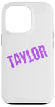 iPhone 13 Pro Purple Taylor Case