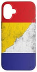 Coque pour iPhone 16 Plus Drapeaux France et Roumanie - Français Roumain