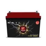 Lithium Batteri: LiFePO4 12V 100Ah, Perfektium HEAT BT