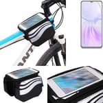 Pour Vivo Y28s 5G Sac cadre Pochette Housse Etui Support Cycle Vélo bagagerie C