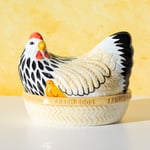 Mason Cash Mother Hen Egg Holder Kitchen Storage Nest Basket Cockerel Chicken