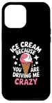 iPhone 12 Pro Max Ice Cream Because You Are Driving Me Crazy Case