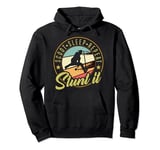 Scooter Sleep Repeat for Stunt it Scooter Kids Pullover Hoodie