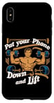 Coque pour iPhone XS Max Put Your Phone Down And Lift -------