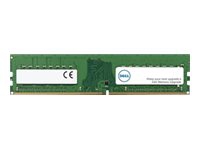 Dell - DDR4 - modul - 8 GB - DIMM 288-pin - 3200 MHz / PC4-25600 - 1.2 V - ej buffrad - icke ECC - Uppgradering - för G5 OptiPlex 7090, XE3 Precision 3430, 3431, 3630, 3930 Vostro 3671, 3710 XPS 8940