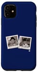 iPhone 11 Stan Laurel & Oliver Hardy Retro B&W Photo Case