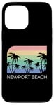 Coque pour iPhone 13 Pro Max Newport Beach California Surf Vintage Cali SoCal Orange Co