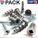 10 X Nartel Metal Self Drilling Plasterboard Fixings Raw Plugs Cavity Wall Screw