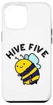 Coque pour iPhone 12 Pro Max Hive Five Funny Bee Jeu de mots