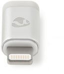 Apple Lightning-adapter - Lightning hane till USB Micro B hona