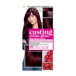 L'Oréal Paris Casting Crème Gloss Semi-Permanent Hair Dye (Various Shades) - 360 Black Cherry