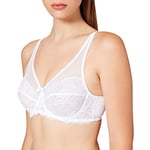 DIM Soutien-Gorge Femme avec Armatures Generous Essentiel x1, Blanc, 85C