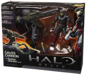 Halo Reach Warthog Accessory Gauss Cannon with Spartan Operator Custom Figure