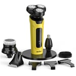 SEJOY 5IN1 Electric Shaver Mens Rotary Razor Wet Dry Beard Trimmer Grooming Kit