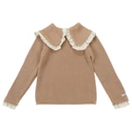 Donsje Amsterdam Lola Strikkegenser Warm Sand | Beige | 1-2 years