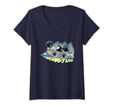 Blaze and the Monster Machines Darington Badge T-Shirt avec Col en V