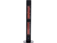 Sunred | Heater | Rd-Dark-3000L, Valencia Dark Lounge | Infrared | 3000 W | Black | Ip55