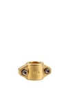 GARDENA Clampingshells: Hose Clamp Made Of Brass For The Attachment Of Suction or Highpressure Hoses, Suitable For 19 mm (3/4 ") - Tubing (7210-20)